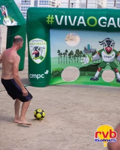 Foto de cliente - Chute a Gol Inflável