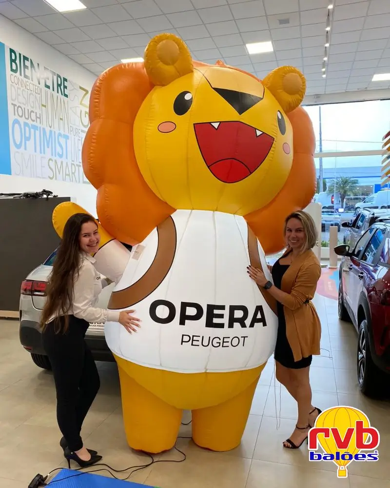 Inflável peugeot rvb