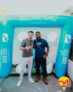 Foto de cliente - Chute a Gol Inflável