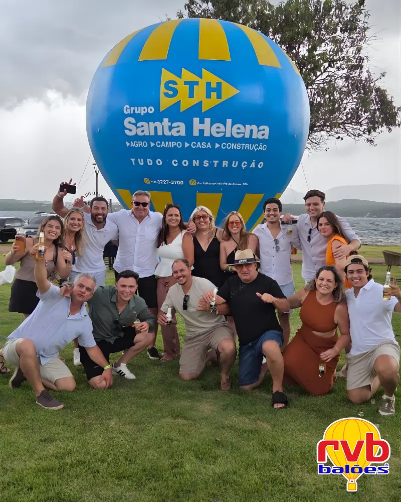 Balão inflável agro Santa Helena