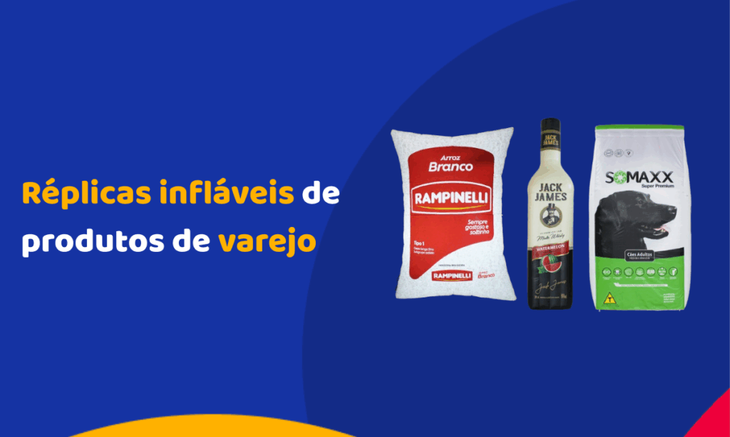 Réplica de produtos de varejo: atraia clientes e destaque sua marca