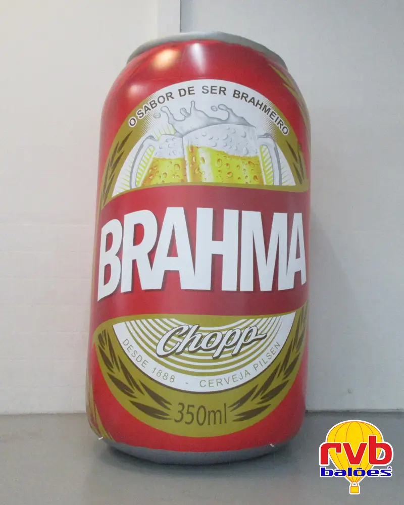 Réplica lata Inflável - brahma