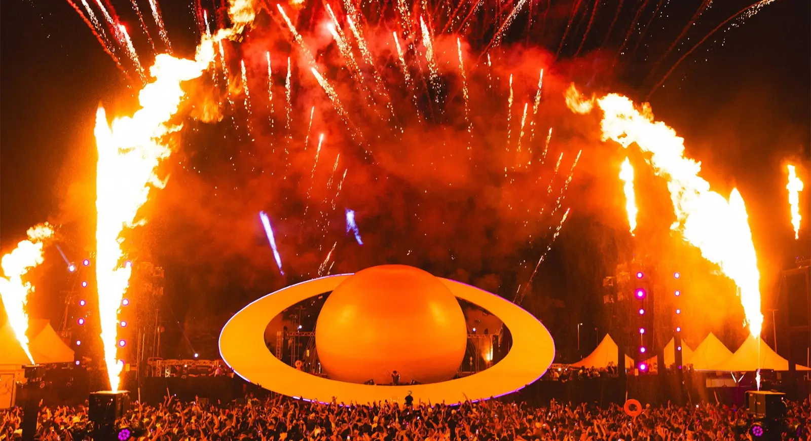 Inflável cenografia show abstract