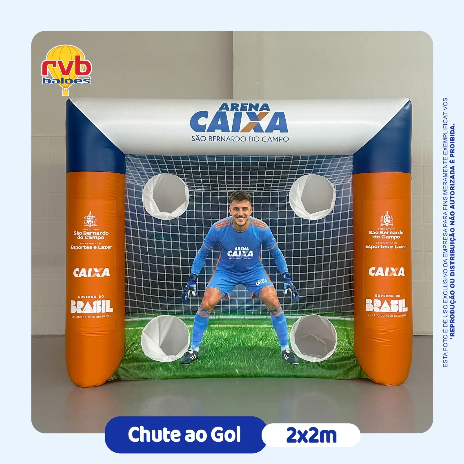 Chute ao Gol caixa