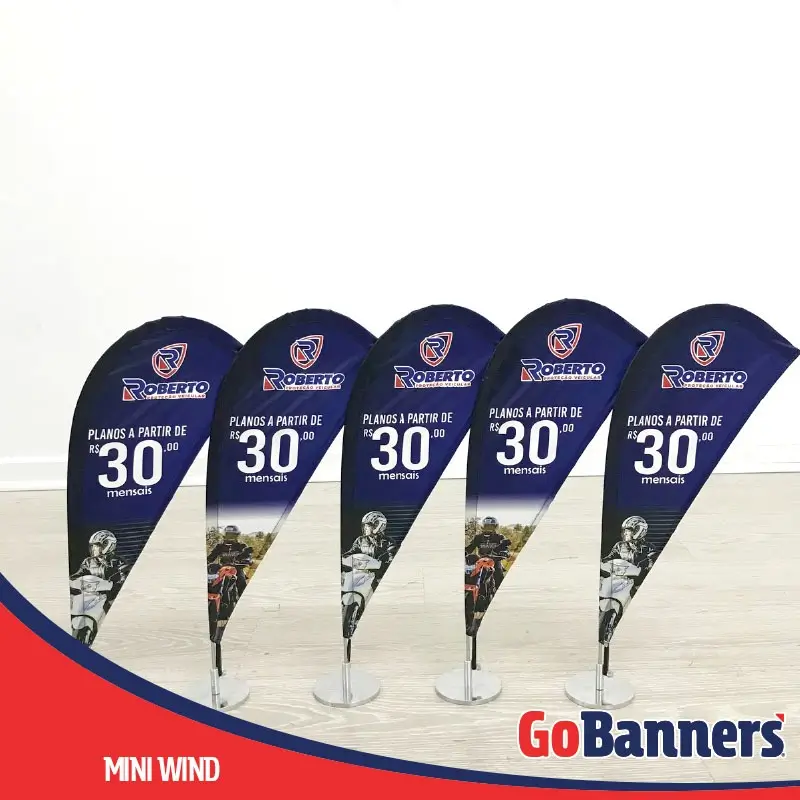 Wind Banners- Gobanners Proteção veicular
