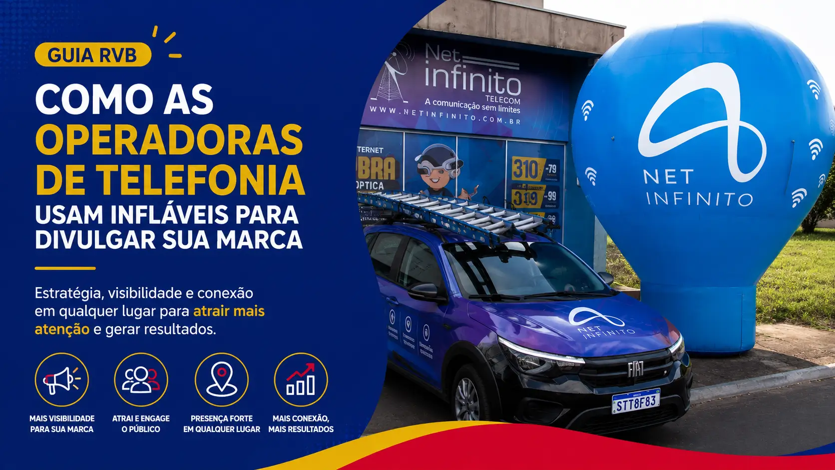 Como as operadoras de telefonia usam infláveis para divulgar sua marca Como as operadoras de telefonia usam infláveis para divulgar sua marca