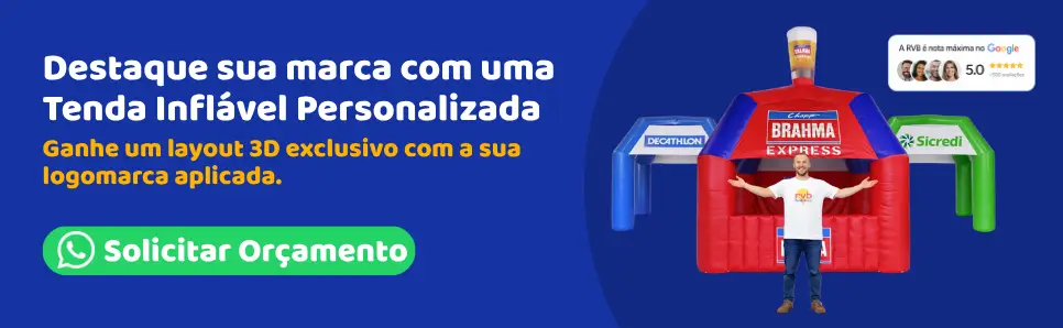 Destaque sua marca com tendas personalizadas orçamento