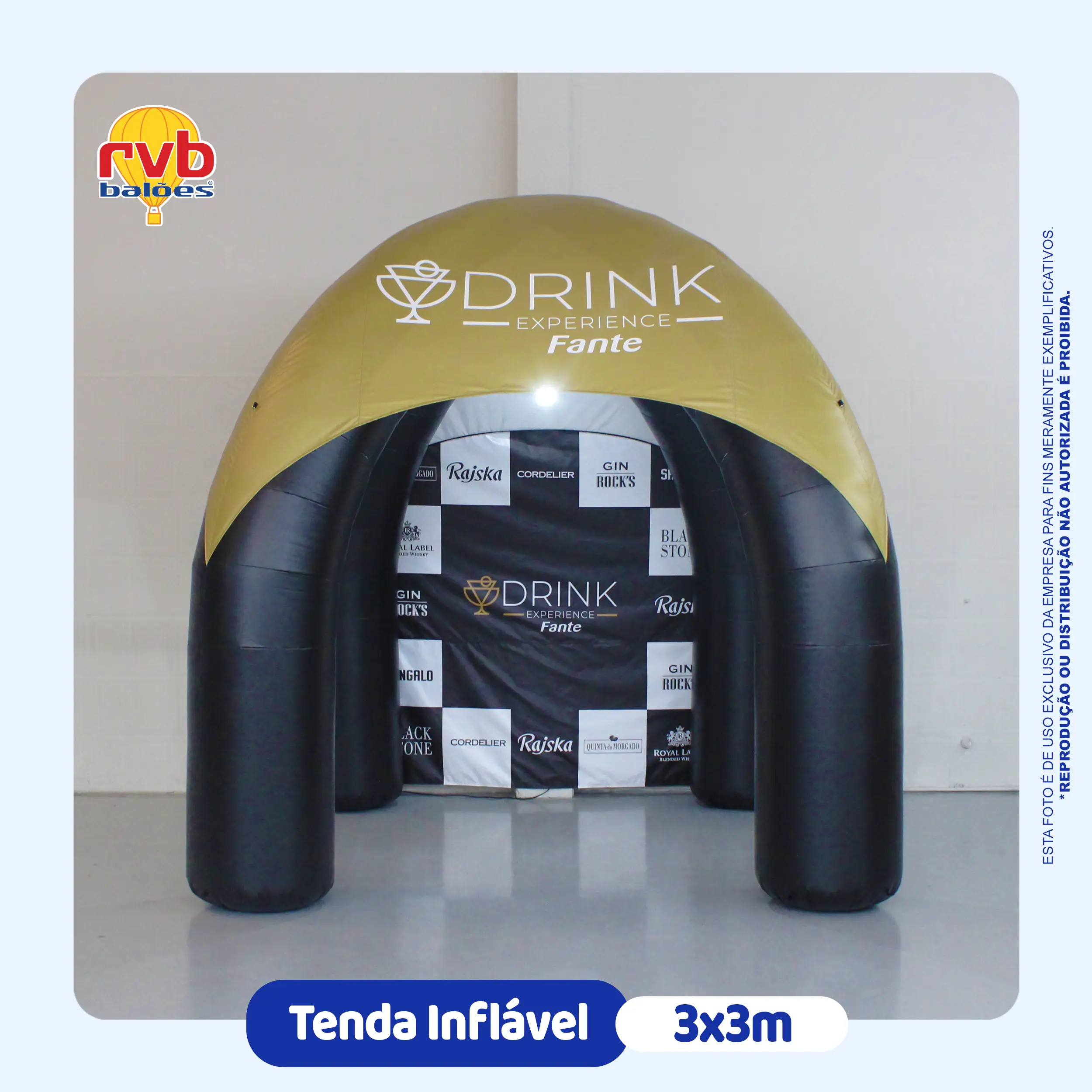TENDA IGLU 3x3m DRINK
