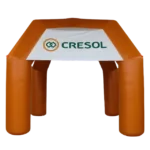 Tenda Inflável Personalizada Cresol para Cooperativa de Crédito e Evento Financeiro 4x4m