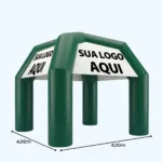 Tenda Inflável Personalizada 4x4m para Evento e PDV