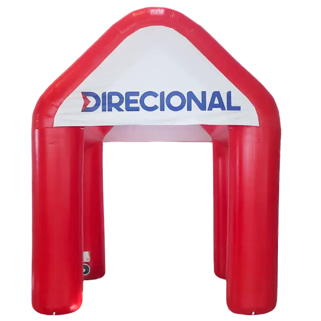 Tenda inflável casinha personalizada