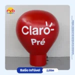 Balão inflável Claro 2 metros