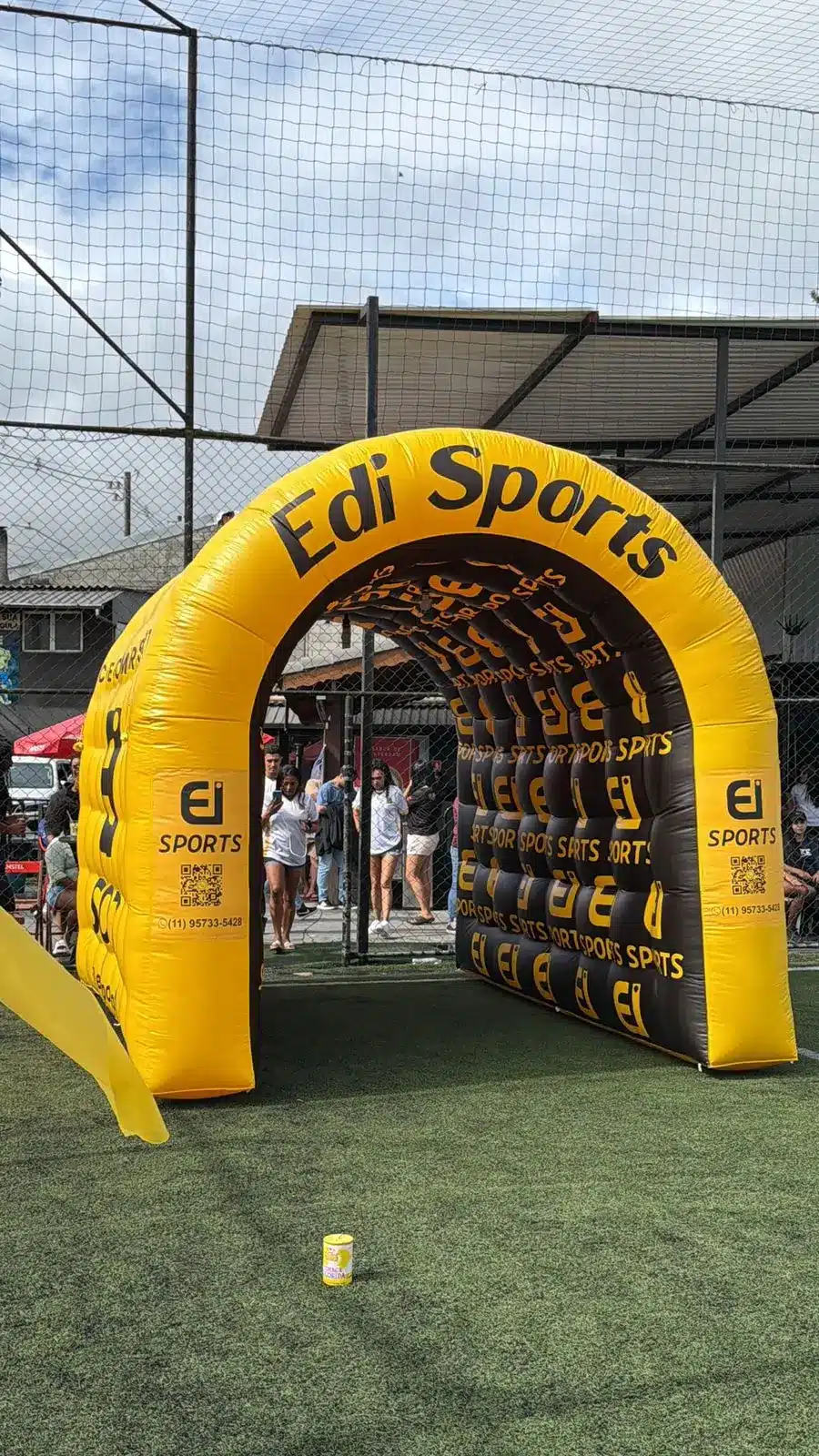 Tunel inflável Edi Sport