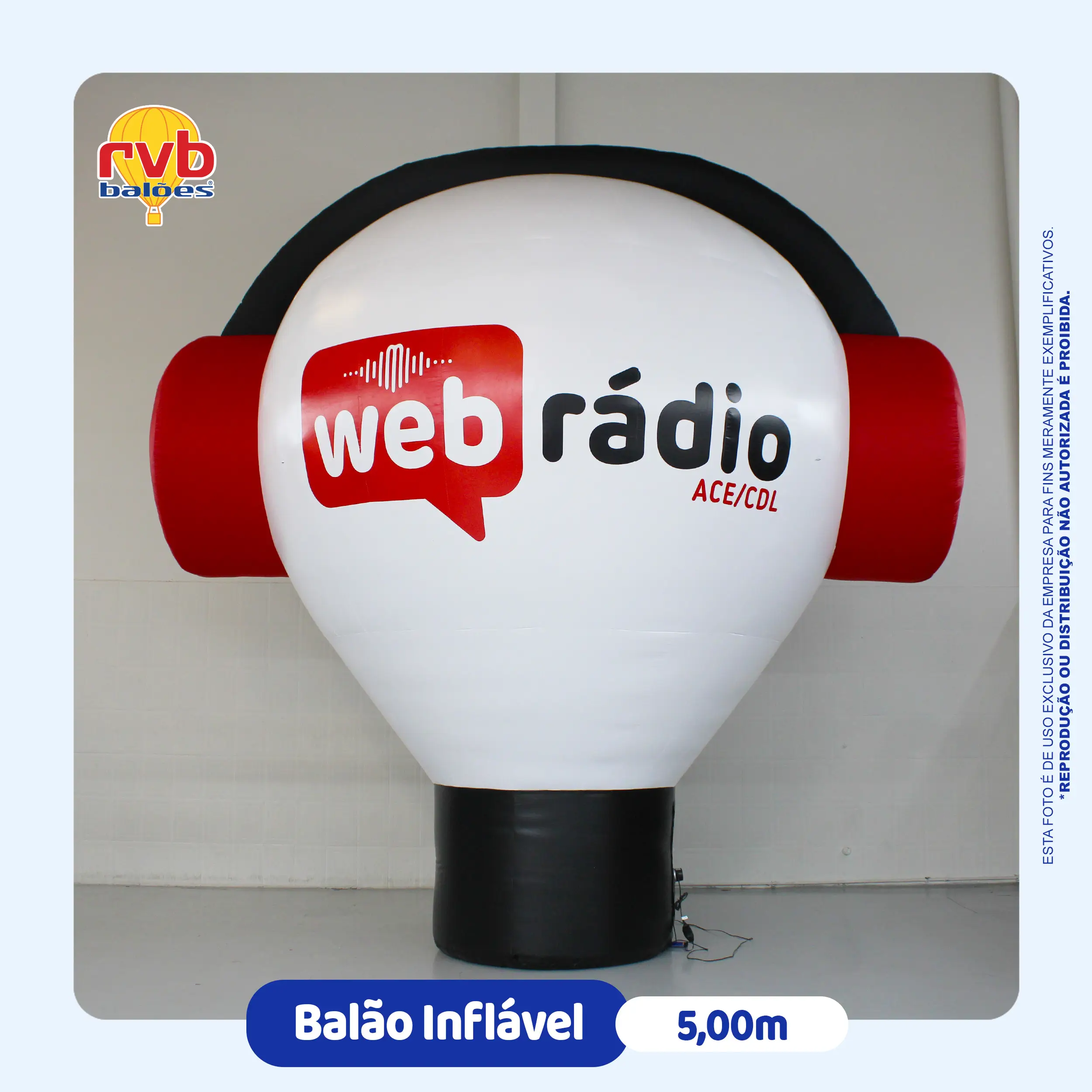 Balão 5m WEB RADIO