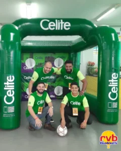 Foto de cliente - Chute a Gol Inflável