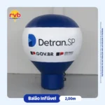 Balão inflável detran.sp 2 metros