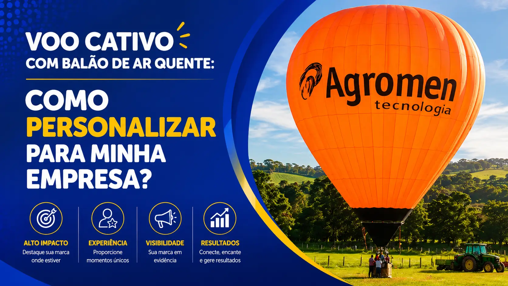 Voo Cativo com Balão de Ar Quente: Como Empresas Usam o Maior Outdoor do Mundo para Ativação de Marca Voo Cativo com Balão de Ar Quente: Como Empresas Usam o Maior Outdoor do Mundo para Ativação de Marca