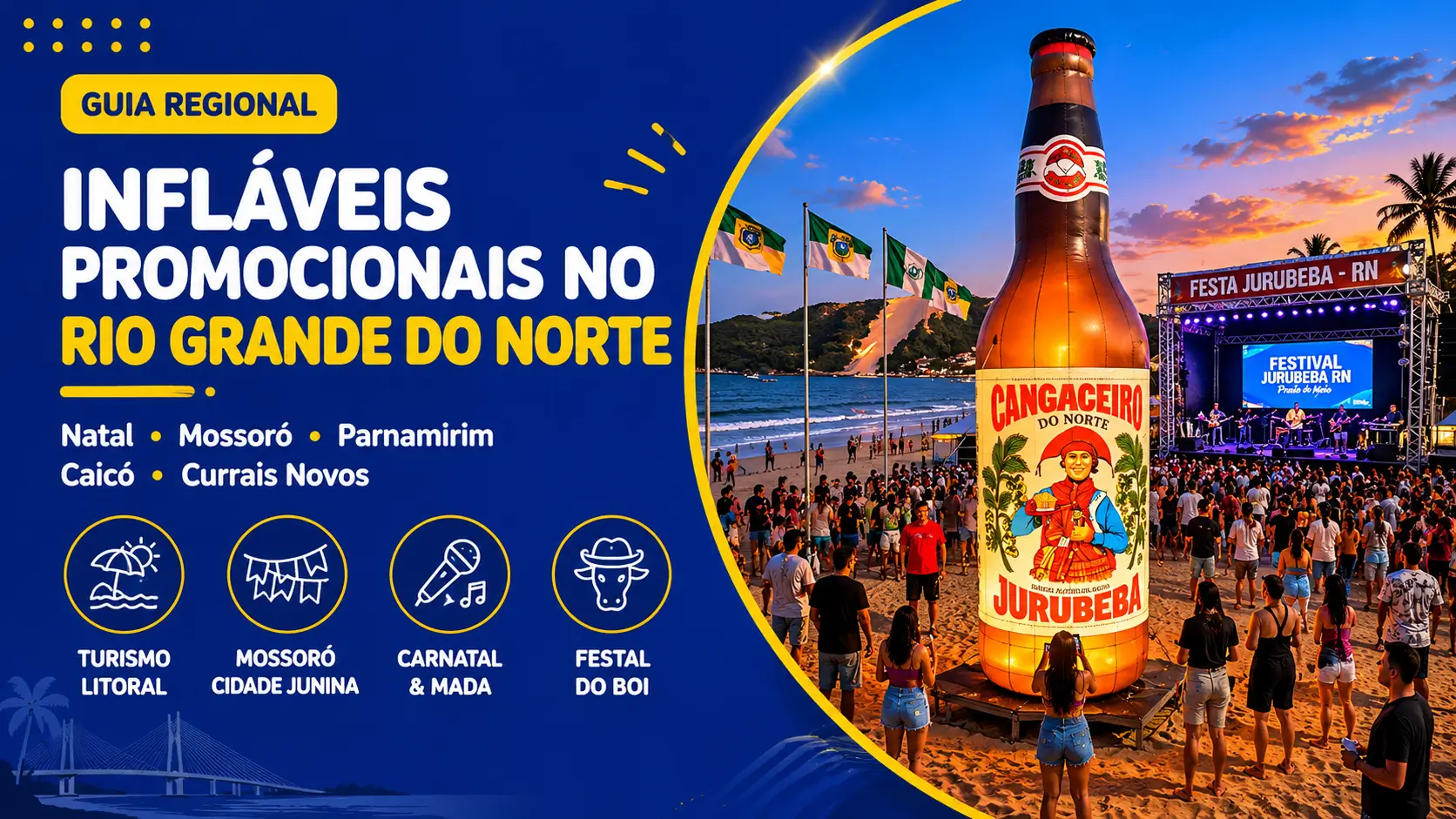 Infláveis Promocionais no Rio Grande do Norte