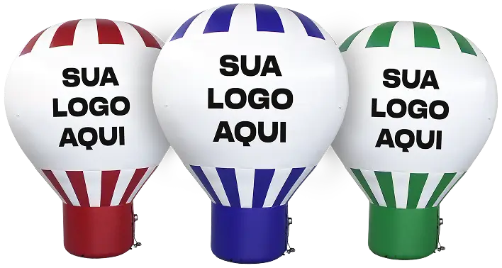 Promoção Balão Inflável Promocional - Sua Logo Aqui