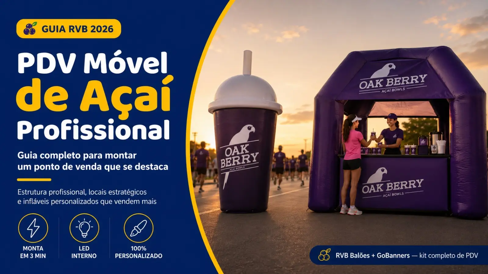 PDV Móvel de Açaí: Guia para Montar um Ponto de Venda Móvel de Açaí Profissional PDV Móvel de Açaí: Guia para Montar um Ponto de Venda Móvel de Açaí Profissional