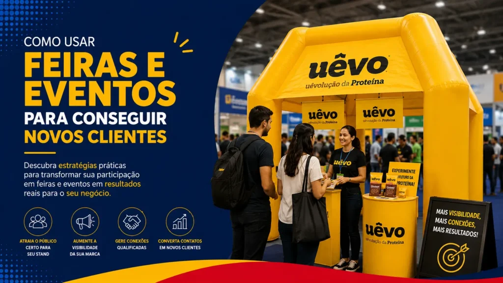 Como Usar Feiras e Eventos para Conseguir Novos Clientes