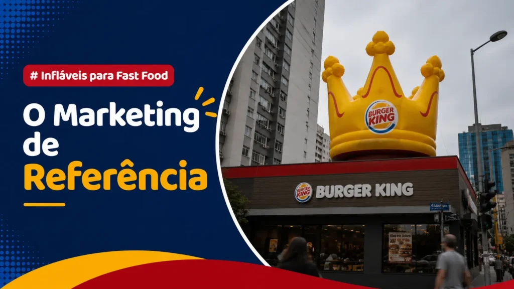 Infláveis para Fast Food: o Marketing de Referência