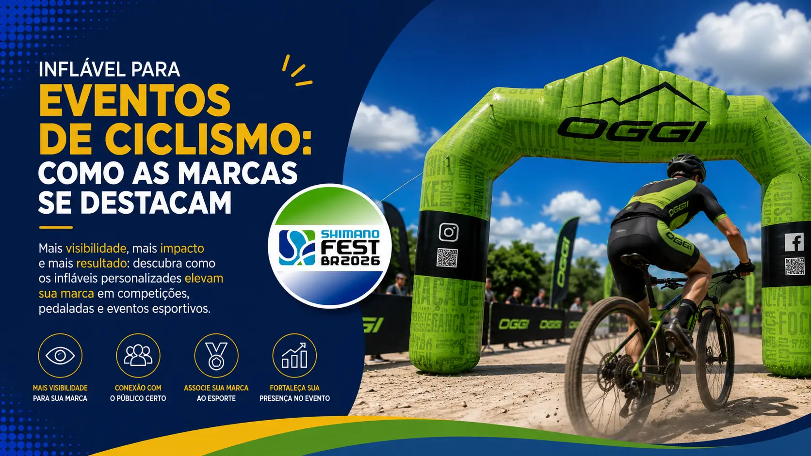 Inflável para Eventos de Ciclismo: Como as Marcas se Destacam Inflável para Eventos de Ciclismo: Como as Marcas se Destacam