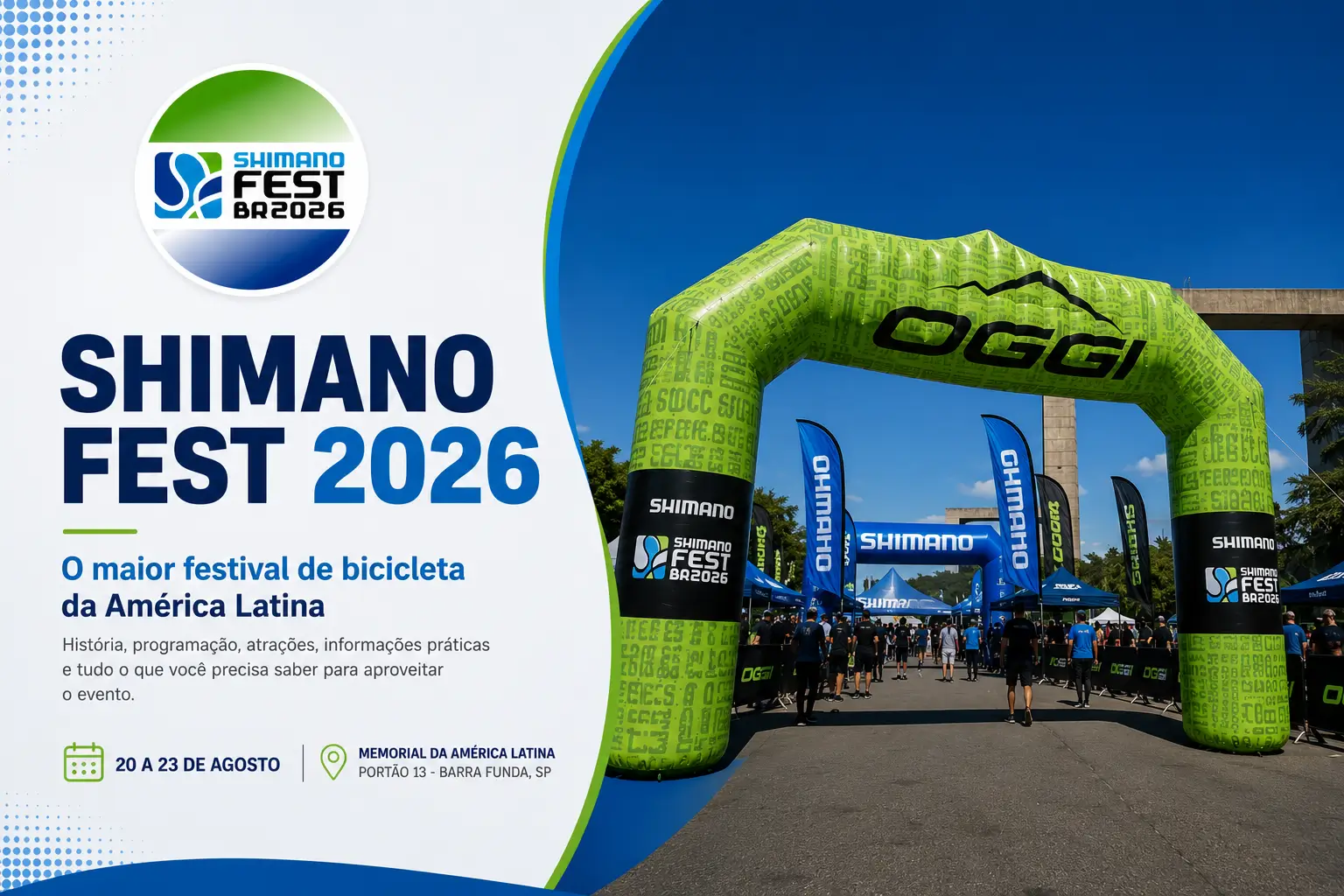 Shimano Fest 2026: Datas, Programação e Como Participar