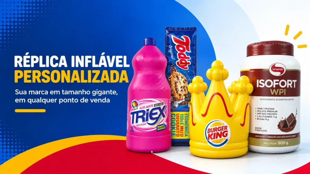 Réplica Inflável Personalizada: Aplicações por Segmento