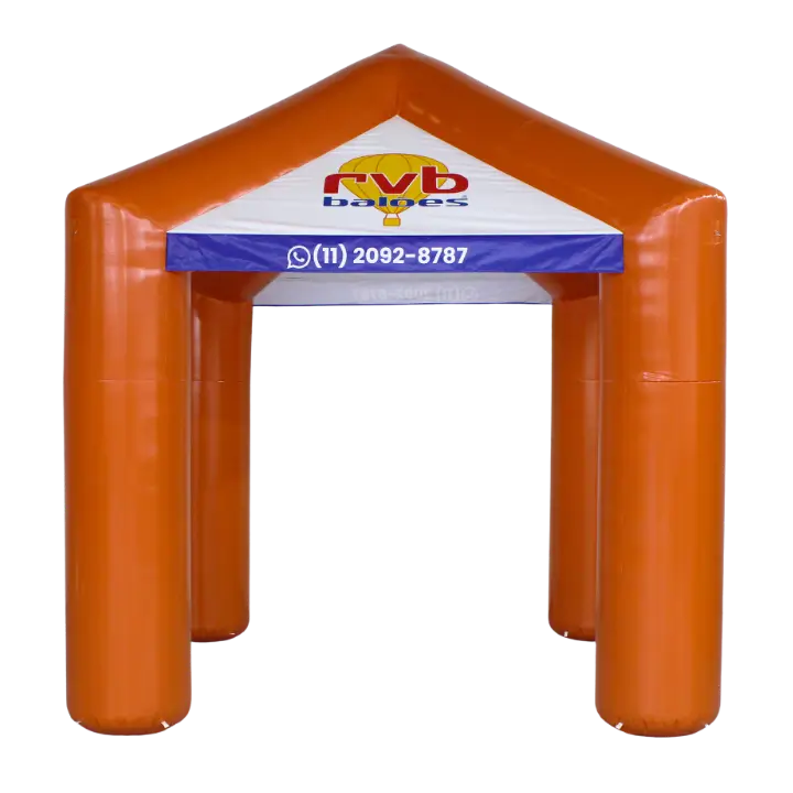 Tenda inflável pirâmide personalizada